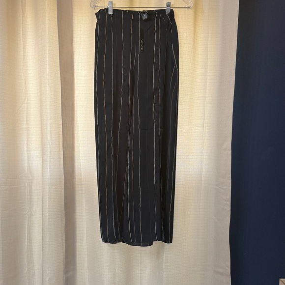 NIC+ZOE Blue  and White Striped Dress Pants - Picture 1 of 5